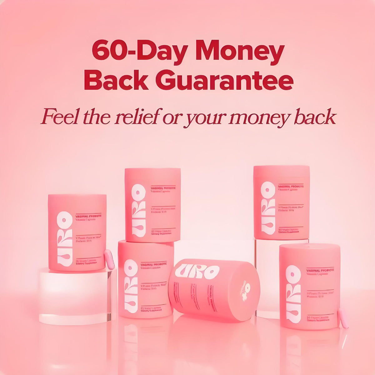 Women's Vaginal Probiotic Capsules for Intimate Health and Care