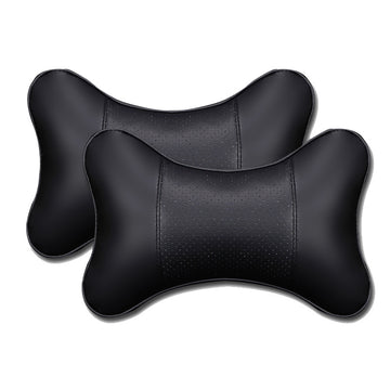 Car Headrest Danni Leather Perforated Breathable Leather Headrest Summer